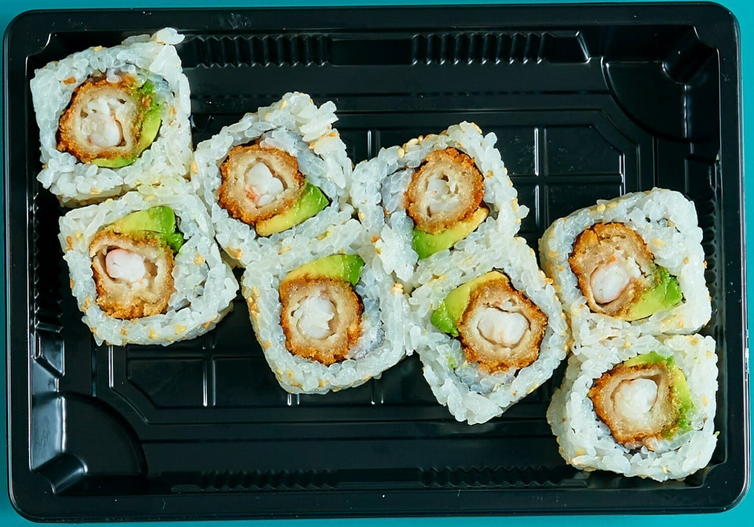 17 Tempura Maki, 8 biter