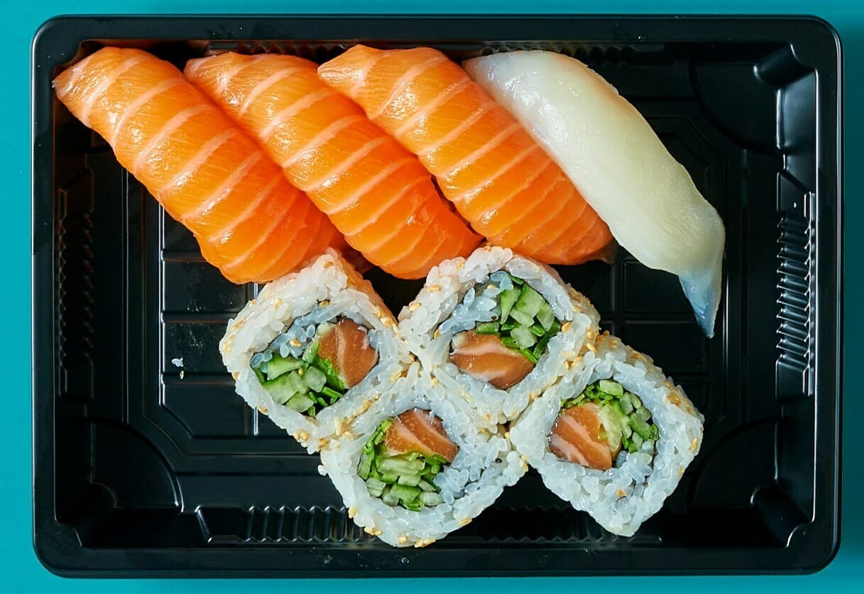 2 Liten Sushi, 8 biter